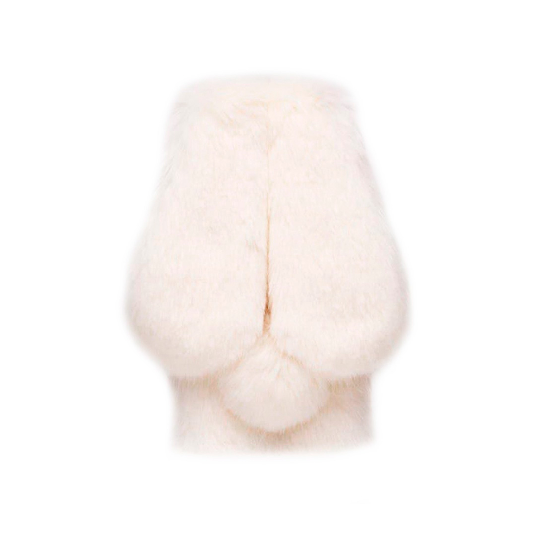 قاب-گوشی-پشمالو-خرگوشی-سفید قاب گوشی پشمالو خرگوشی سفید